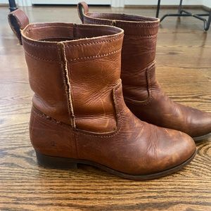 Frye Booties- Cognac